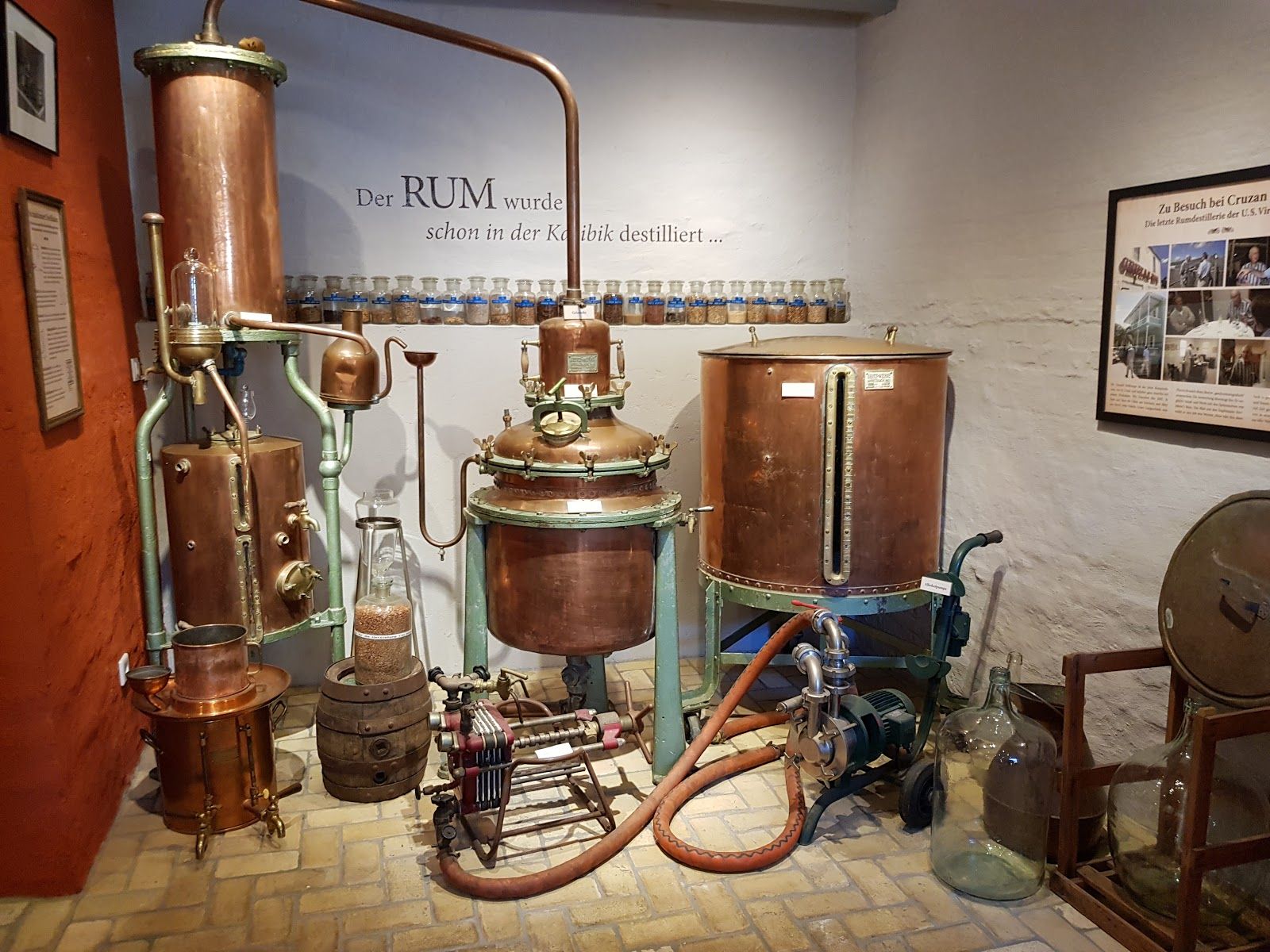 Braasch Rum Factory Museum, Flensburg, Schleswig-Holstein, Germany