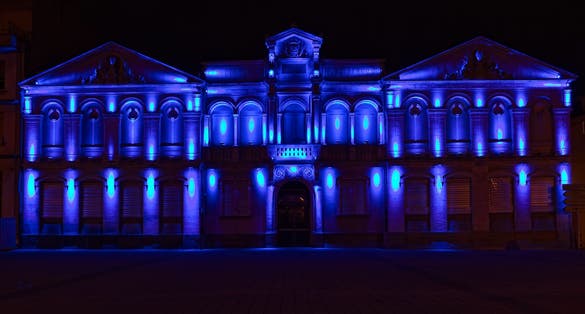 Museum of Fine Arts in Carcassonne. Housed in the former Court of First Instance.