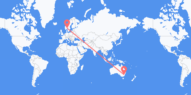 澳大利亚 目的地 挪威