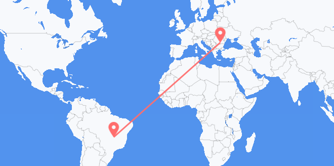 ブラジル ルーマニアへ