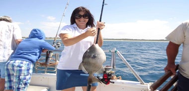 Quarteira: Algarve Reef Fishing Boat Trip with Gear