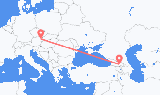 Österreich nach Georgien