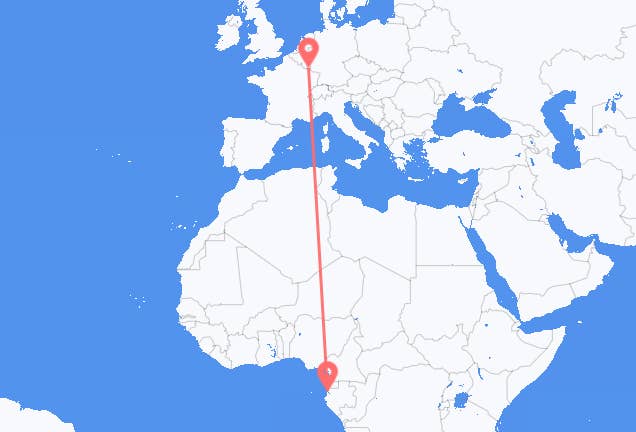 Libreville to Luxembourg