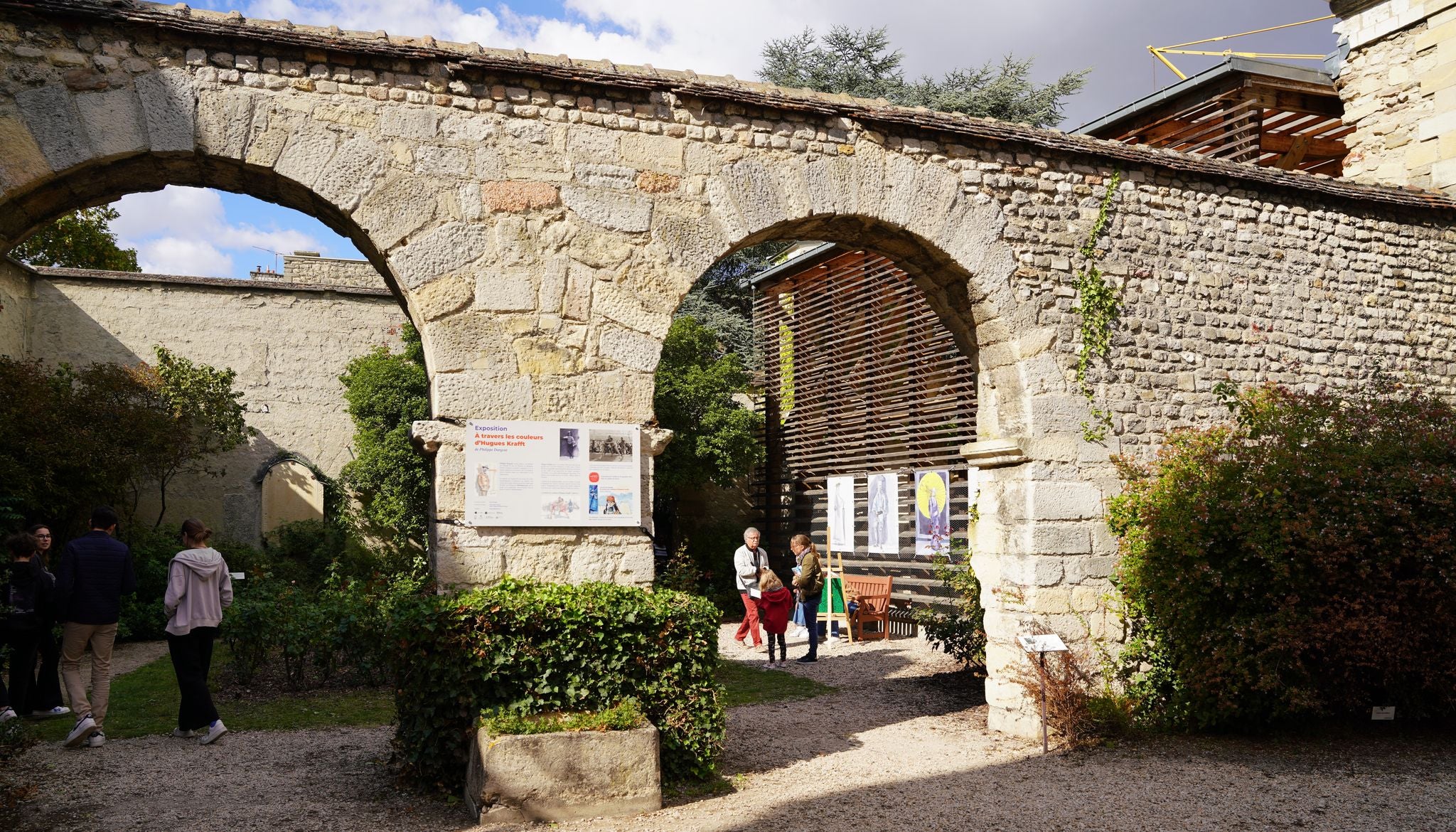 Exhibition “Through the colors of Hugues Krafft” by Philippe Dargent.