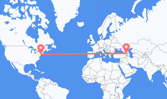 New York to Tbilisi