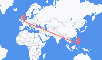 London to Davao City