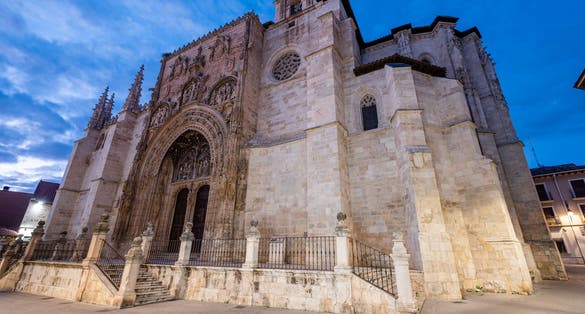 Photo of church of Santa María la Real, Aranda de Duero, Burgos province, Spain