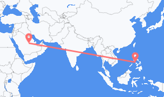 Riyadh to Caticlan