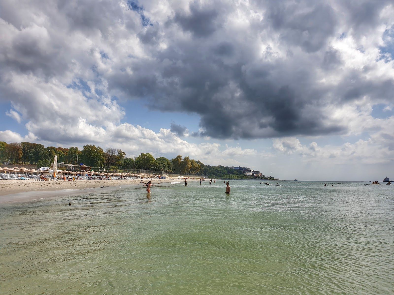 Florya Güneș Plajı, Basınköy Mahallesi, Bakırköy, Istanbul, Marmara Region, Turkey