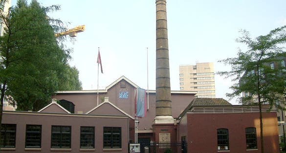 photo of Philips Lightbulb Factory in Eindhoven, the Netherlands.