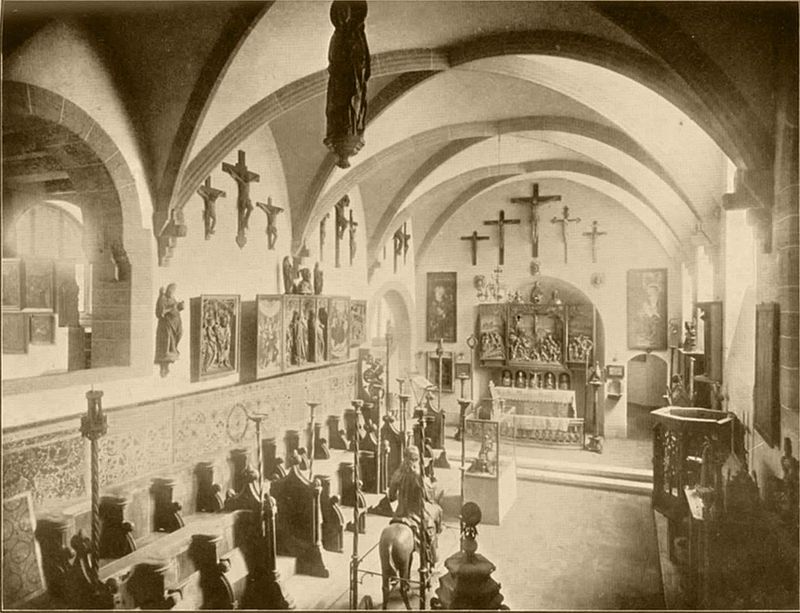 photo of view of the museum's previous quarters in 1910, Cologne, Germany.