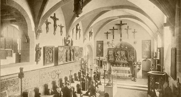 photo of view of the museum's previous quarters in 1910, Cologne, Germany.