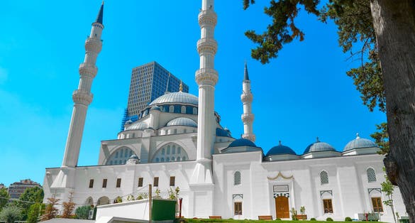 New Mosque in Tirana. Albania