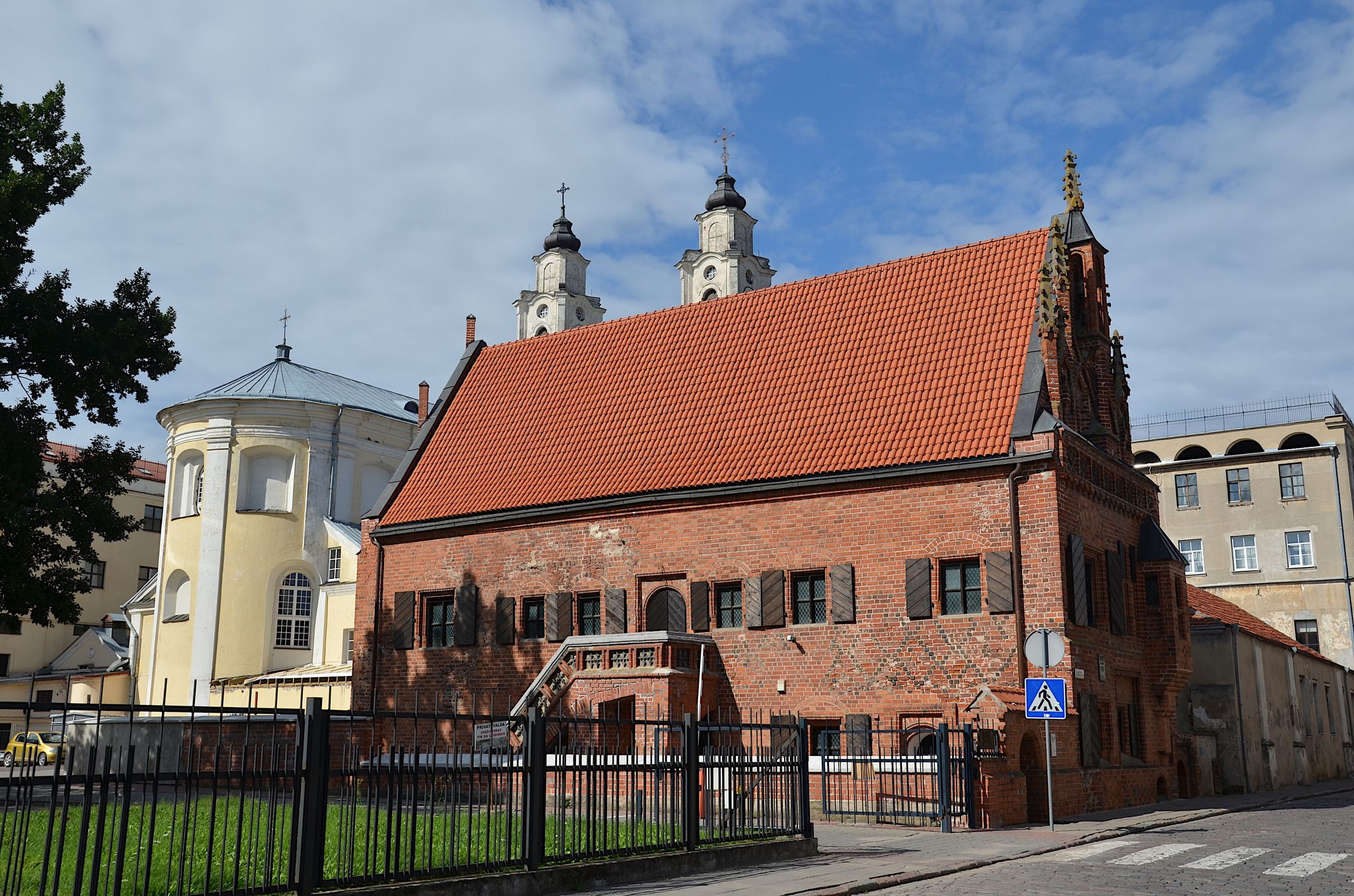 House of Perkunas is one of the most original and Gothic secular buildings, located in the Old Town of Kaunas, Lithuania