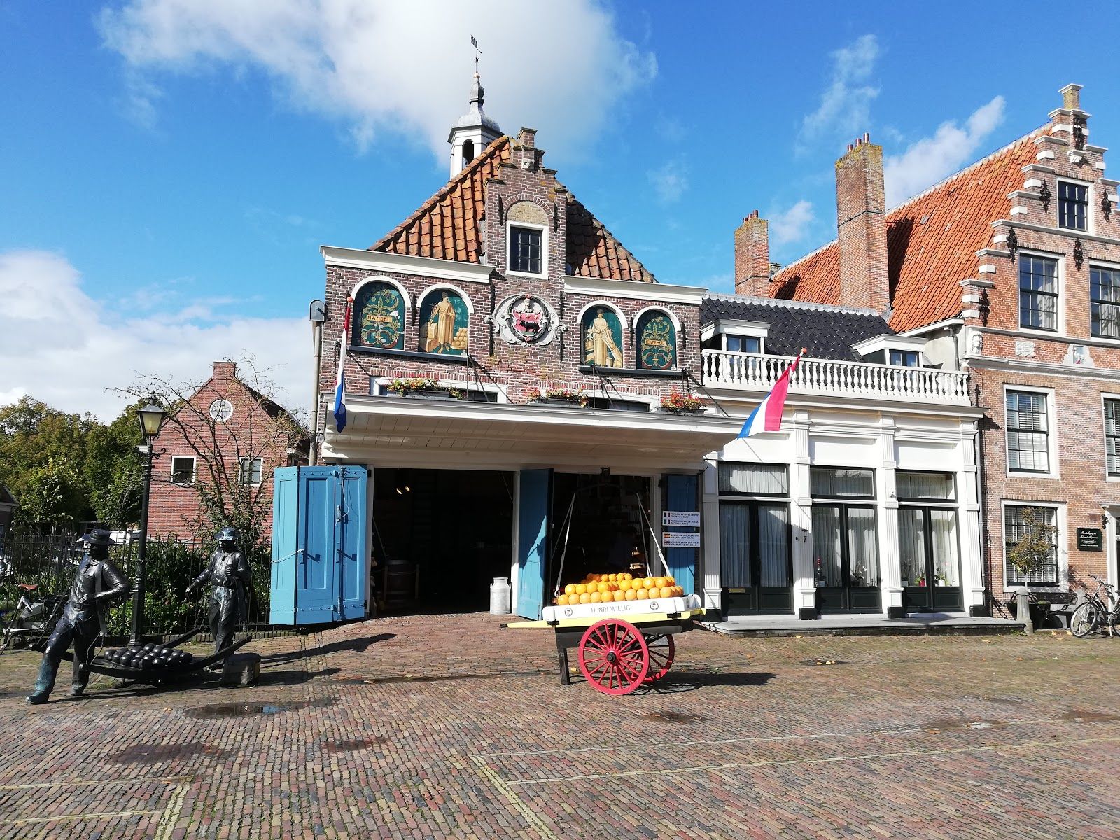 Edam Cheese market, Edam, Edam-Volendam, North Holland, Netherlands
