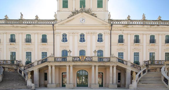 photo of view Eszterházy Palace .