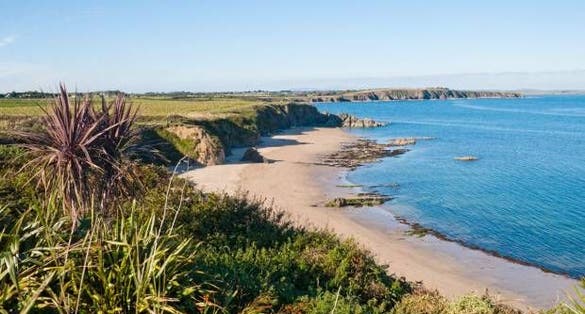 photo of Baginbun Beach .