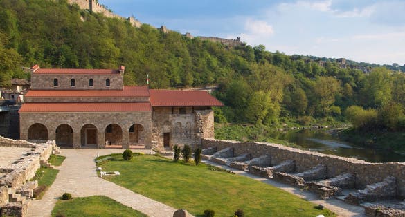 Photo of Holy Forty Martyrs Church, medieval Eastern Orthodox church in the Veliko Tarnovo, Bulgaria.