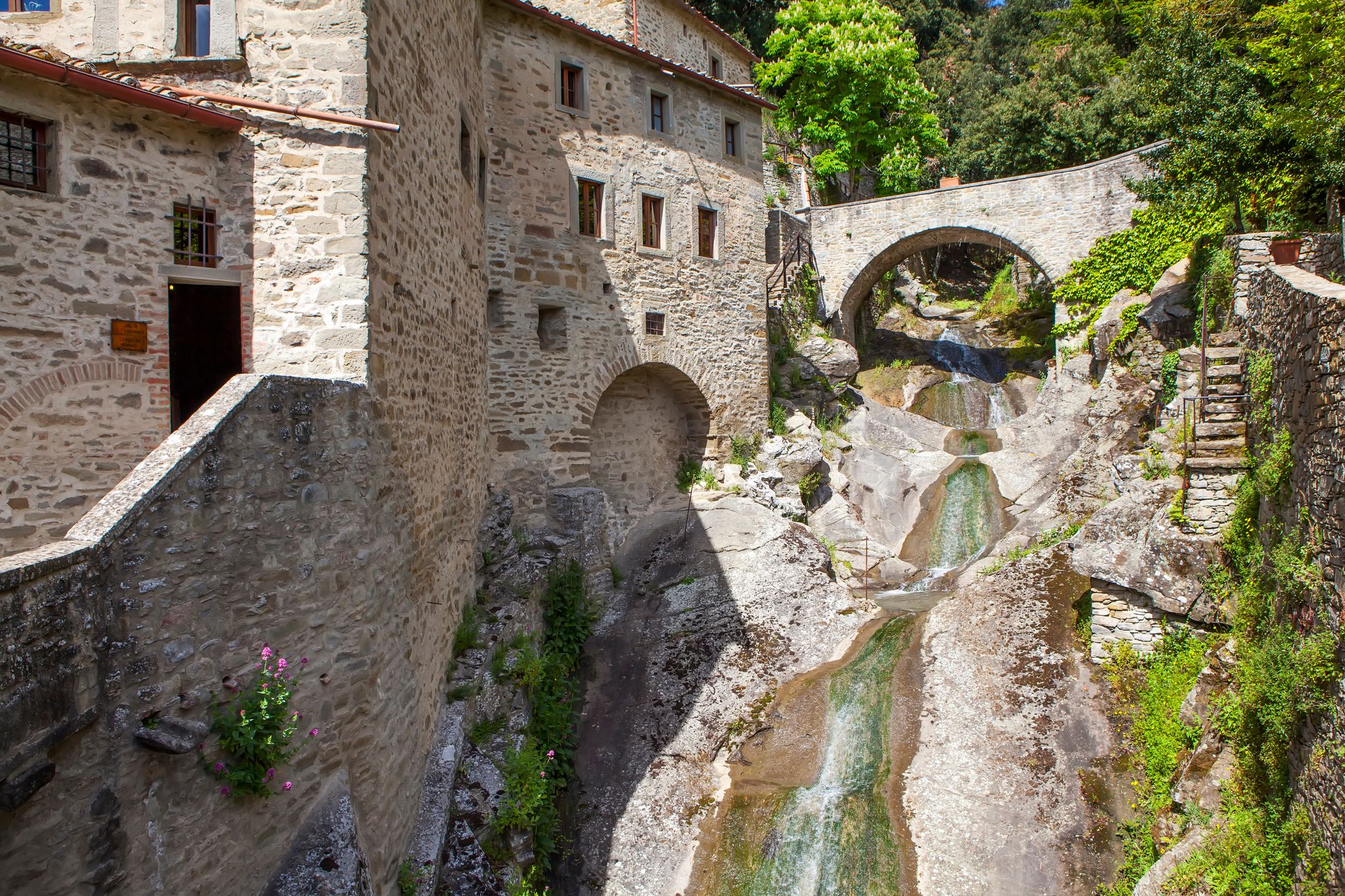 Franciscan monastery in Le Celle. Cortona. Italy