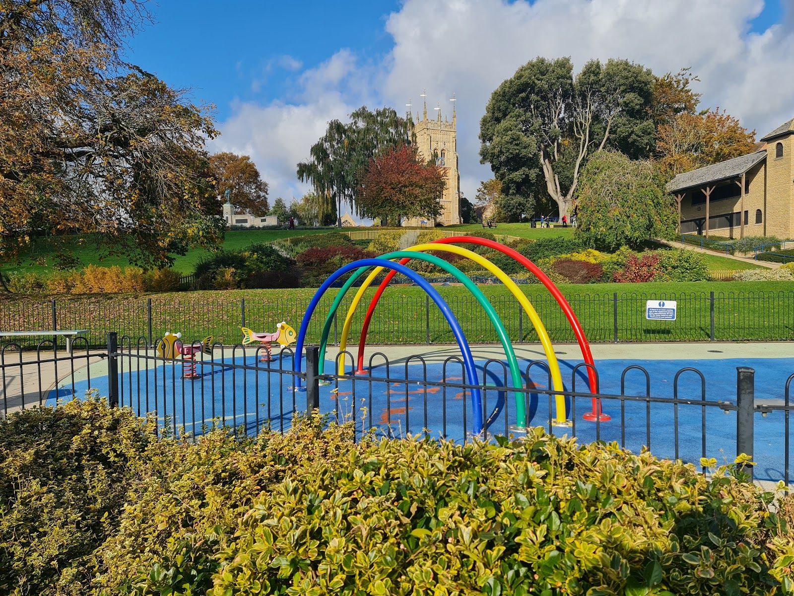 Abbey Park, Evesham, Wychavon, Worcestershire, West Midlands, England, United Kingdom