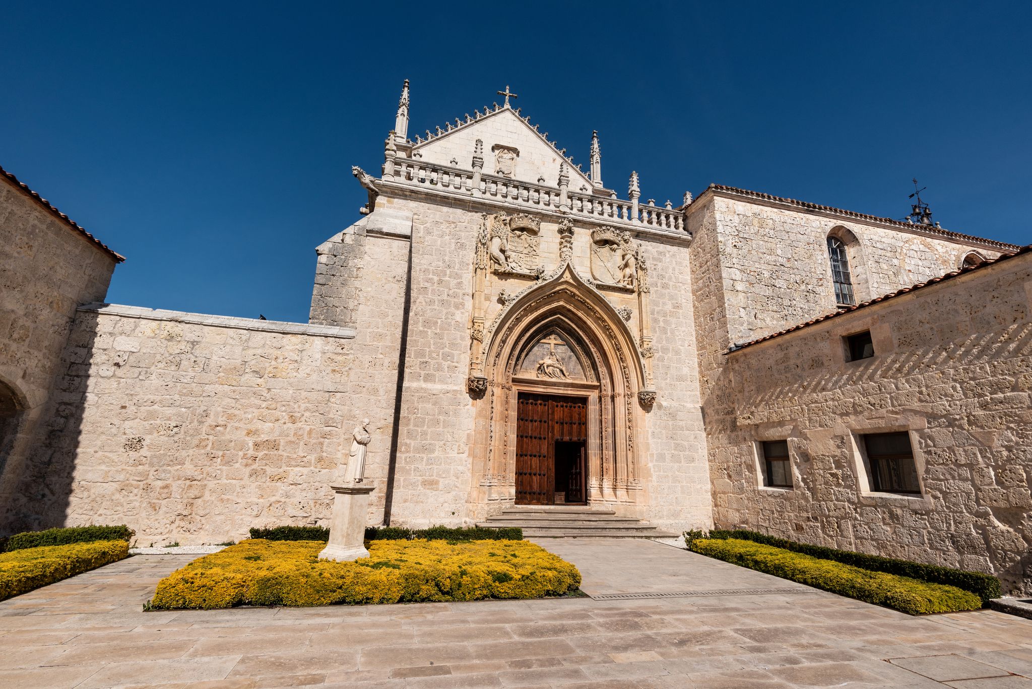 Photo of Cartuja de Miraflores monastery, Burgos, Castilla y Leon Spain .
