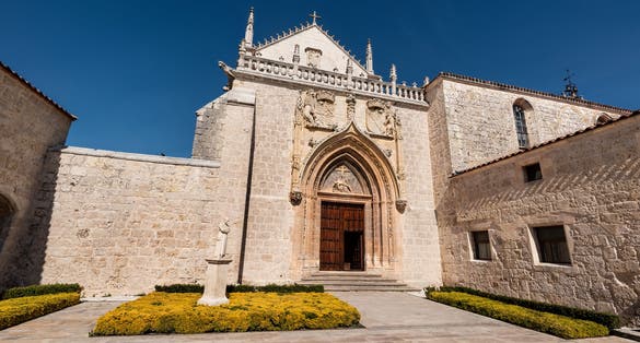 Photo of Cartuja de Miraflores monastery, Burgos, Castilla y Leon Spain .