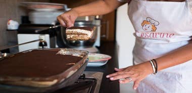 Private Pizza & Tiramisu Class at a Cesarina's home with tasting in Vicenza