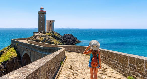Photo of Lighthouse of Petit Minou in Plouzane, Brittany- France, near Brest
