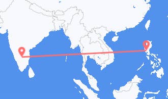 Bengaluru to Angeles