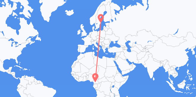 le Cameroun pour la Suède