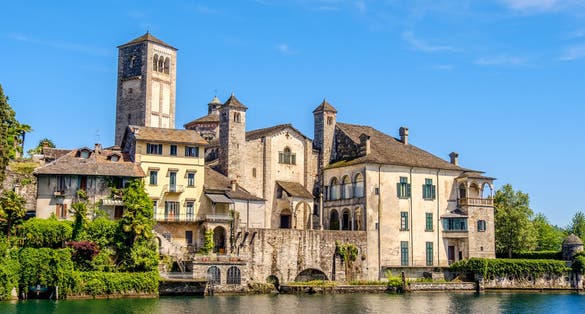 Orta Lake - Orta San Giulio island - Novara - Piedmont - Italy