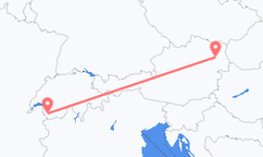 Train tickets from Vienna to Martigny
