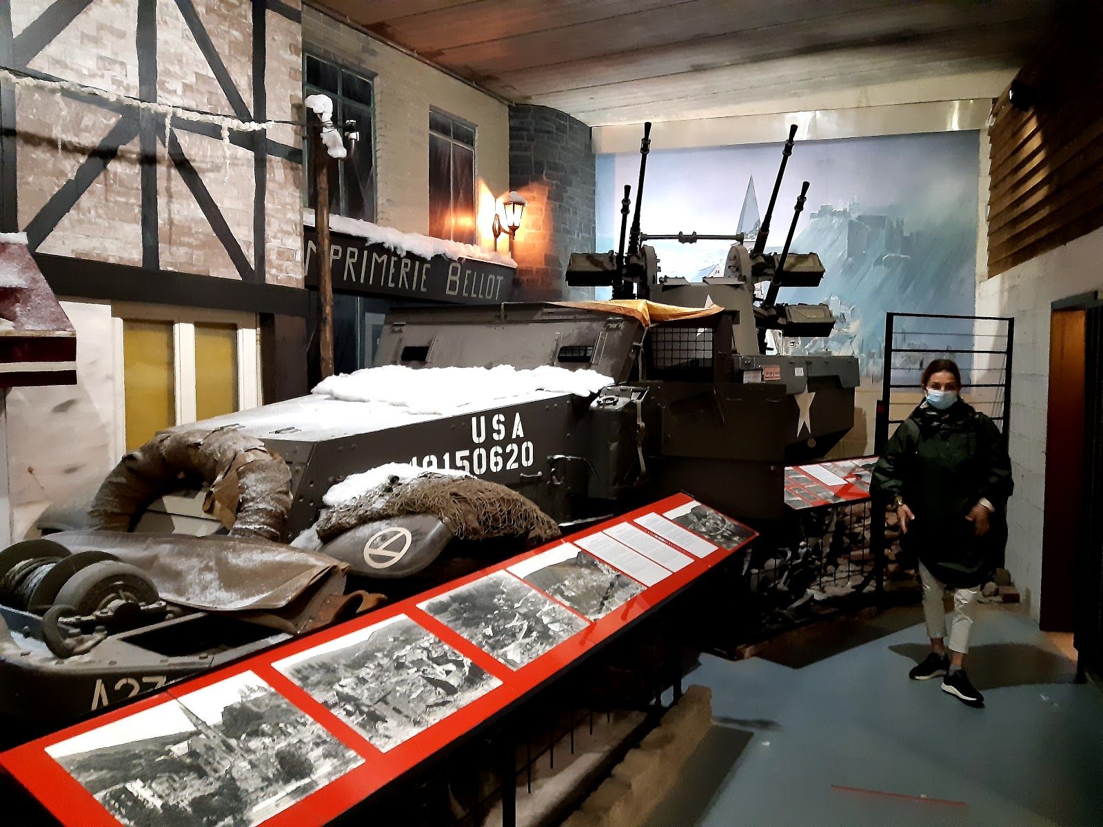 Musée de la Bataille des Ardennes, La Roche-en-Ardenne, Marche-en-Famenne, Luxembourg, Wallonia, Belgium