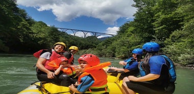 TARA BRIDGE: Tara River Rafting Trip with Jeep Transfer