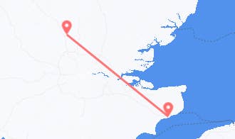 Train tickets from Luton to Folkestone and Hythe