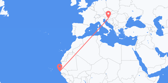 le Sénégal pour la Croatie