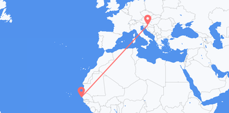 le Sénégal pour la Croatie