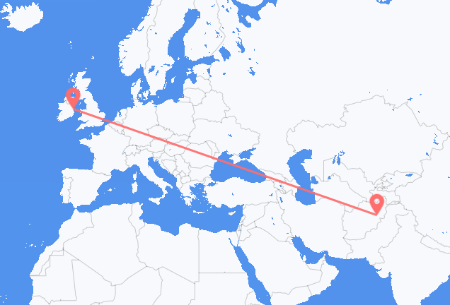 Kabul to Dublin