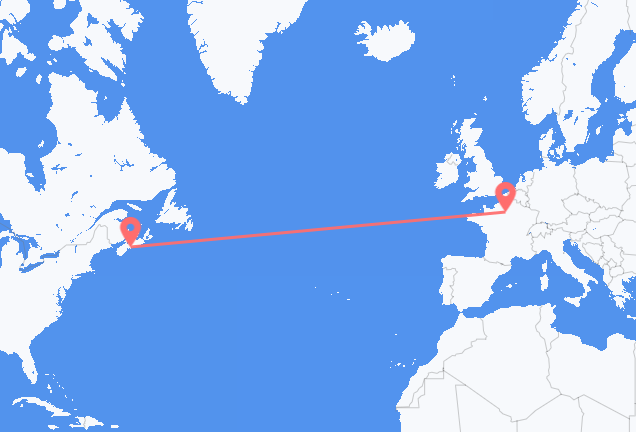 Halifax to Paris