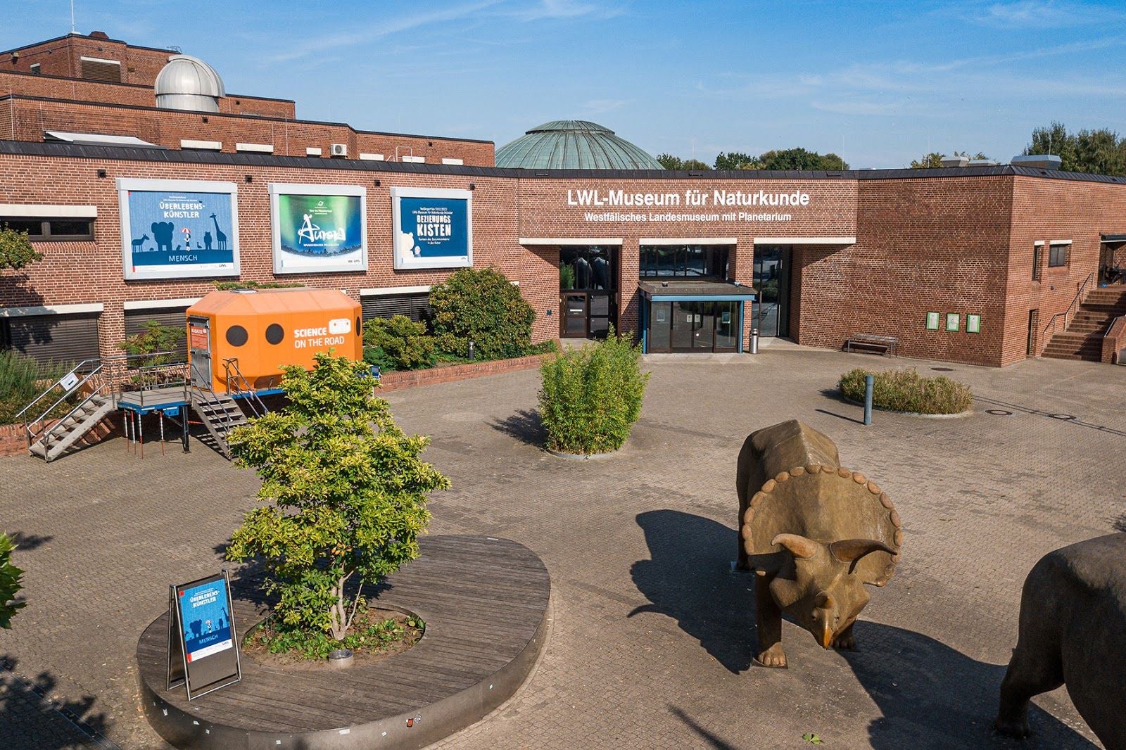 LWL Museum of Natural History with Planetarium, Sentruper Höhe, Münster-West, Münster, North Rhine-Westphalia, Germany