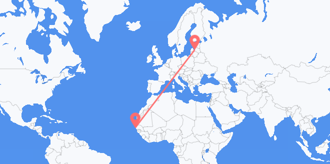 le Sénégal pour la Lettonie