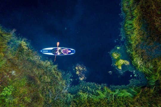 Sunrise or sunset SUP/kayak Adventure in the bog from Riga