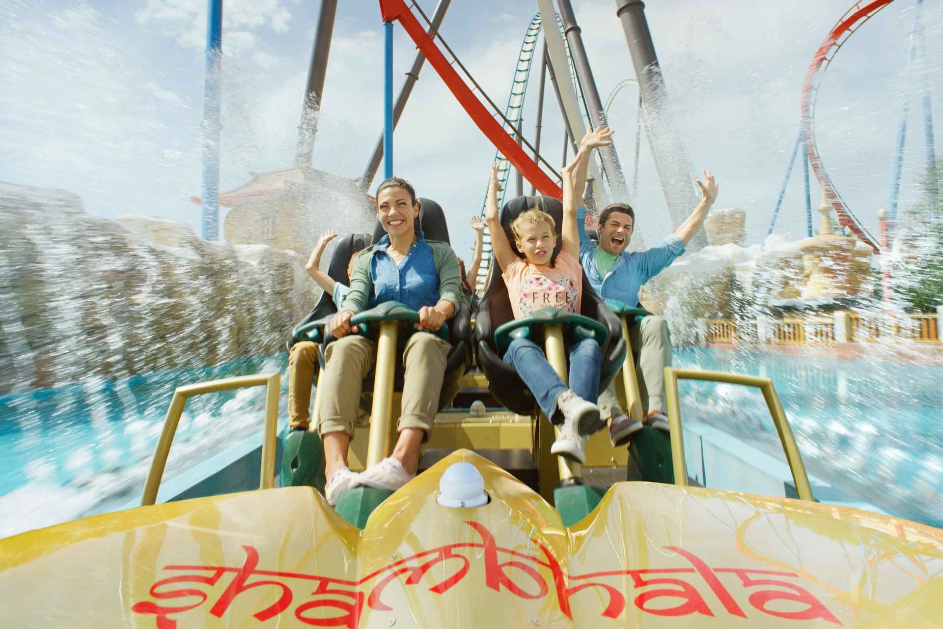 Salou: PortAventura, Ferrari Land, and Caribe Aquatic Entry