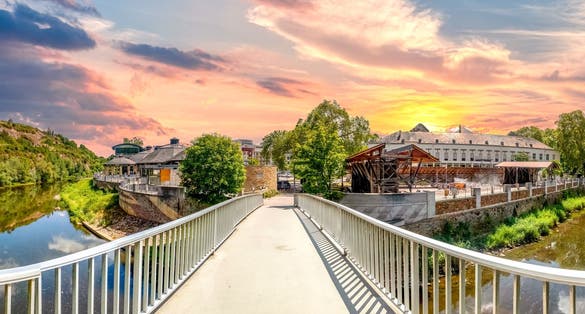photo of view of Old city of Bad Kreuznach, Germany.