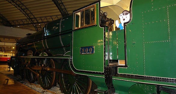 photo of Great Southern Railways No. 800 Maeḋḃ, 2006 Howth, Irland.