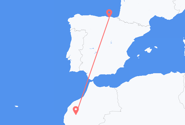 マラケシュ ビルバオへ