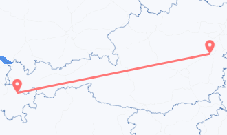 Train tickets from Gemeinde Ternitz to Klosters-Serneus