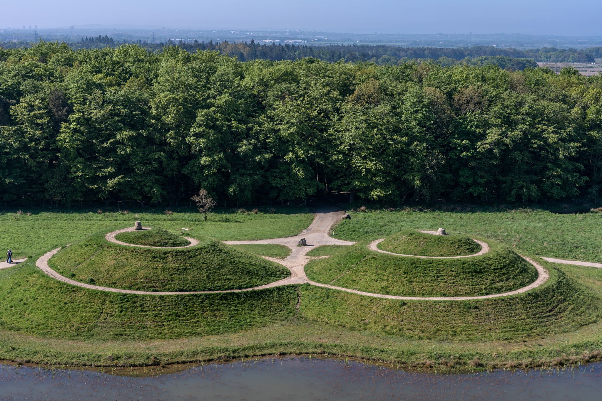 Photo of Northumberlandia in Northern England.