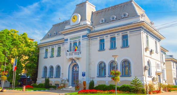Pitesti,Romania,  Primaria city Hall