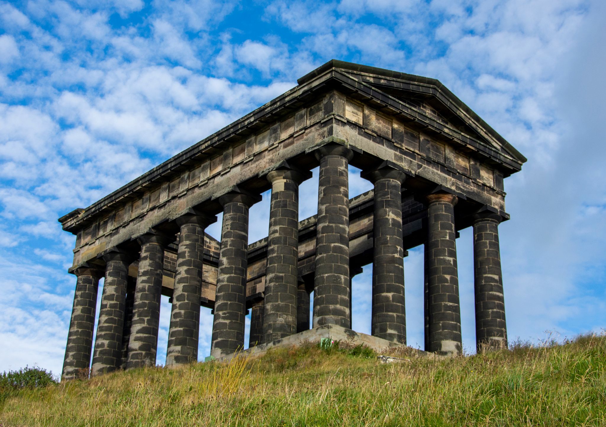 Photo of Penshaw Monument in Sunderland, UK.